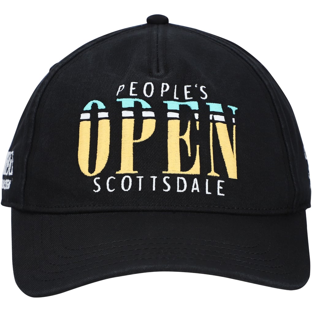  WM Phoenix Open Barstool Golf Roscoe Adjustable Hat - Black
